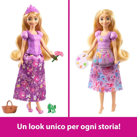 Mattel - Disney Princess Rapunzel 2 storie in 1