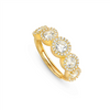 NOMINATION -  ANELLO SEIDIVINA CON CUBIC ZIRCONIA