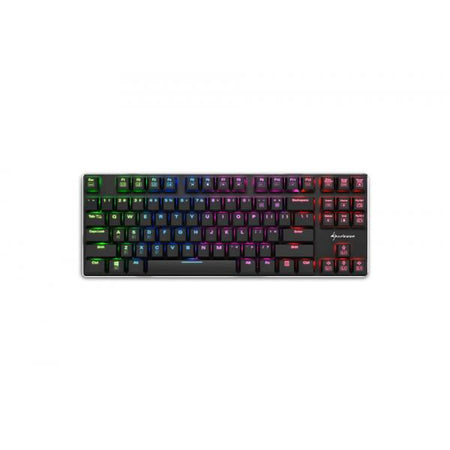 Sharkoon PureWriter TKL RGB tastiera Giocare USB Tedesco Nero (Sharkoon PureWriter TKL RGB - tastatur)