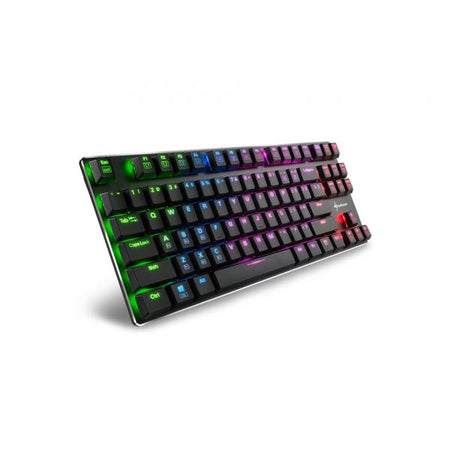 Sharkoon PureWriter TKL RGB tastiera Giocare USB Tedesco Nero (Sharkoon PureWriter TKL RGB - tastatur)
