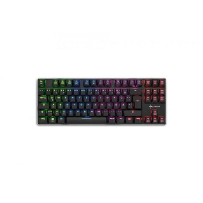 Sharkoon PureWriter TKL RGB tastiera Giocare USB Tedesco Nero (Sharkoon PureWriter TKL RGB - tastatur)