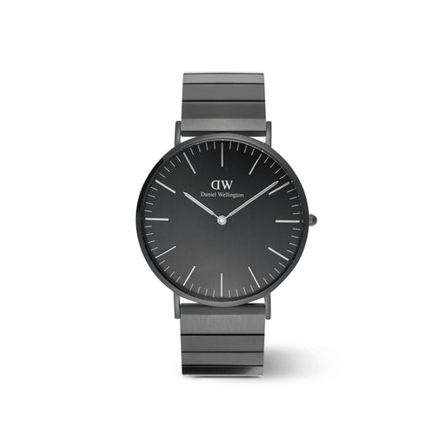 Daniel Wellington - Orologio Classic Piano Link Onyx Unitone