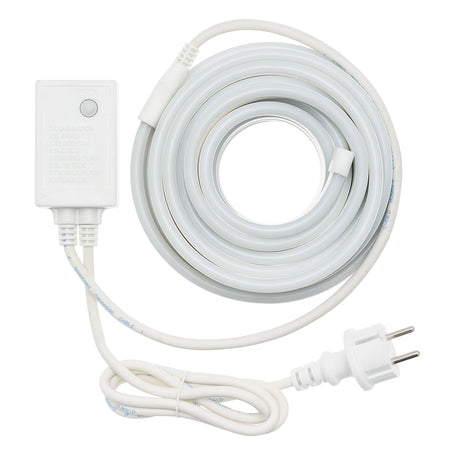 Tubo luminoso a led effetto neon "Bifacciale" decorazione per interno ed esterno