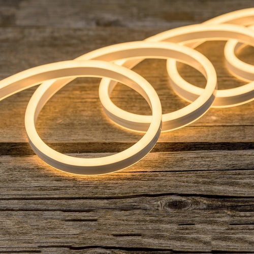 Tubo luminoso a led effetto neon Bifacciale decorazione per interno ed esterno