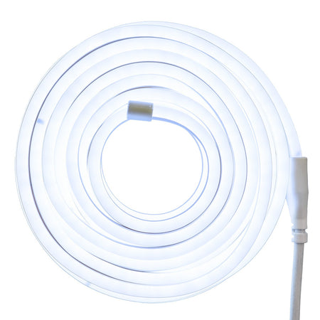 Tubo luminoso a led effetto neon "Bifacciale" decorazione per interno ed esterno