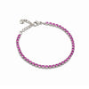 Ops Objects -   bracciale tennis con pietre fucsia GLIMMER