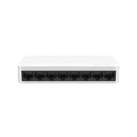 TENDA S108 - DESKTOP SWITCH 8 PORTE - 10/100 MBPS - CHASSIS PLASTICA