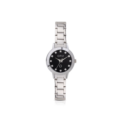 Ops Object - orologio con cassa e bracciale in metallo PETIT