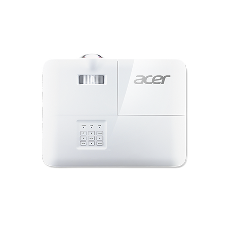 Proiettore Acer S1286H - XGA (1024 x 768) - Rapporto contrasto 20,000:1 - Modalità luminosità standard 3500 lm - Vita della lampada modalità normale 4000 Ora