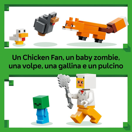 Lego Minecraft - Fattoria di Galline 21585