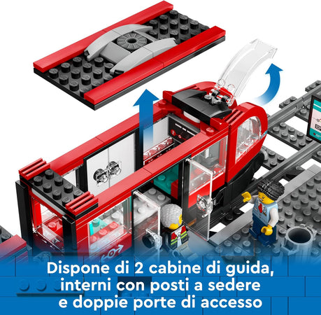 Lego City - Tram e Fermata del Tram 60423