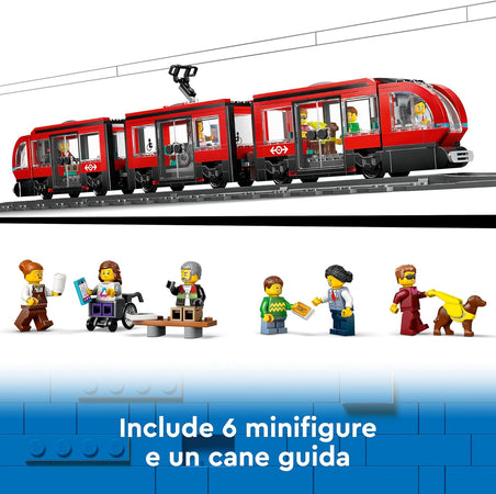 Lego City - Tram e Fermata del Tram 60423