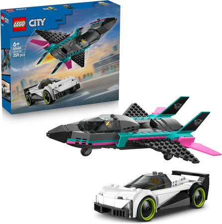 Lego City - Jet Contro Auto Sportiva 60489
