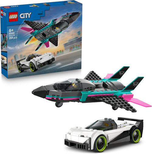 Lego City - Jet Contro Auto Sportiva 60489