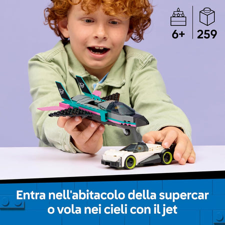 Lego City - Jet Contro Auto Sportiva 60489