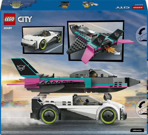 Lego City - Jet Contro Auto Sportiva 60489