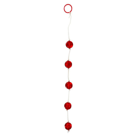 Anal Beads Palline Anale Rosse Taglia L