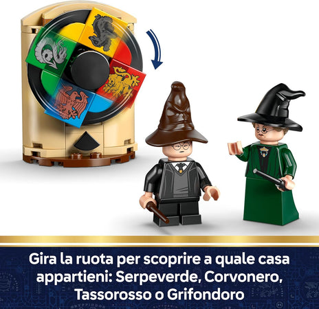 Lego Harry Potter - Castello di Hogwarts Cerimonia del Cappello Parlante 76460