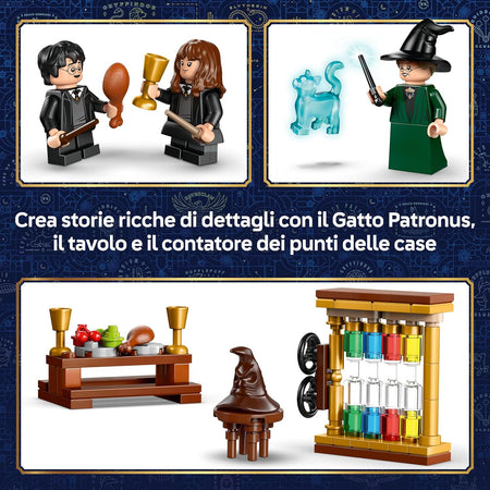 Lego Harry Potter - Castello di Hogwarts Cerimonia del Cappello Parlante 76460