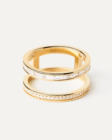 PDPAOLA - ANELLO IN ARGENTO BIANCA