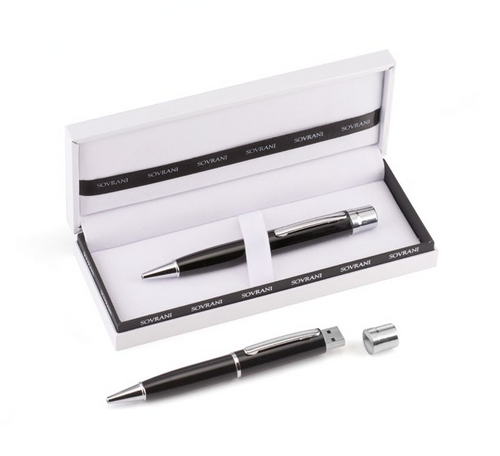 Sovrani   Penna roller con chiave usb