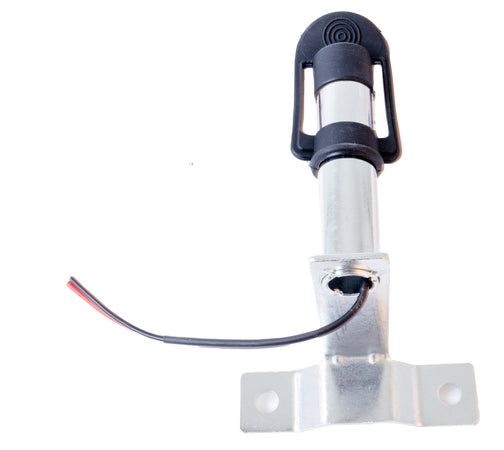 Piantone supporto lampeggiante con staffa laterale