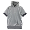 CAYLER & SONS Felpa Cappuccio Manica Corta Uomo New Age Short Sleeve Hoody Grigio da uomo