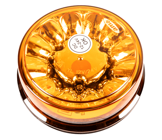 Lampeggiante a LED 12-24V base flessibile