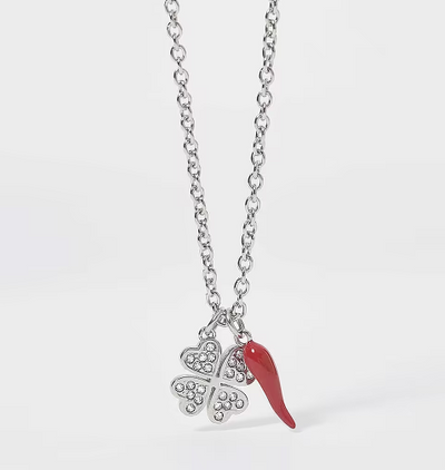 2Jewels - Collana Girocollo in acciaio 316L smalto cristalli