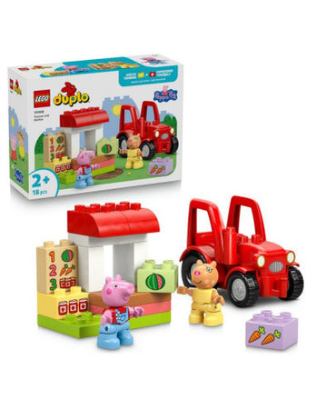 Lego Duplo - Peppa Pig Trattore e mercato 10468