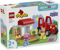 Lego Duplo - Peppa Pig Trattore e mercato 10468