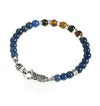 GERBA - Bracciale Mosch sodalite e occhio di tigre MOSCH03