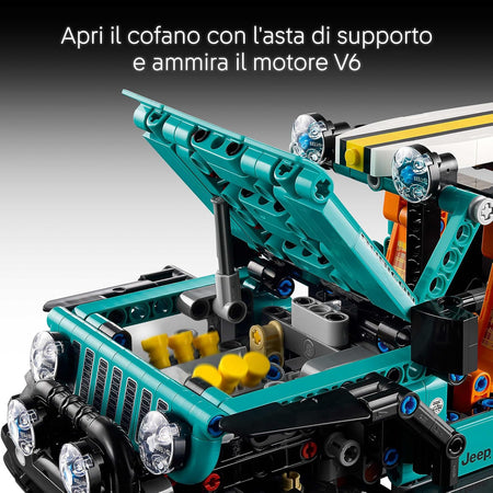 Lego Technic - SUV Jeep Wrangler Rubicon 42227