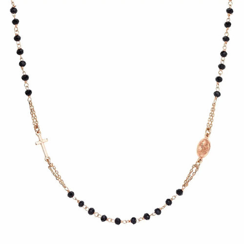 Amen - Collana Rosario Girocollo Cristalli