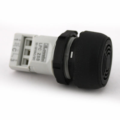 Ronzatore Monoblocco Suono Continuo/Intermittente, Foro 22mm, 18-30VAC/DC