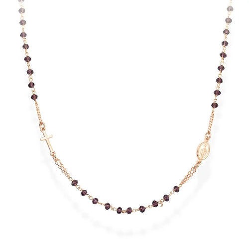 Amen - Collana Rosario Cristalli Vinaccia