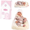 Bambola Reborn Lala 42cm con Cuscino