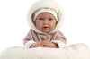 Bambola Reborn Lala 42cm con Cuscino