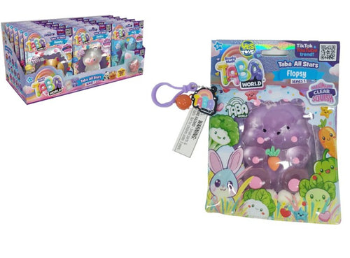 TABA World Squishy in 8 modelli assortiti, pezzo singolo
