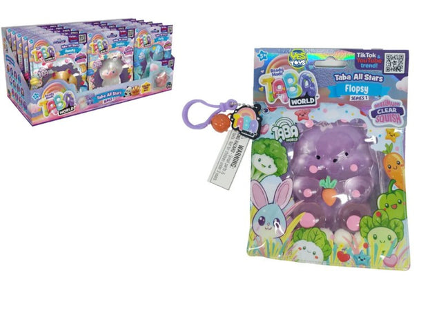 TABA World Squishy in 8 modelli assortiti, pezzo singolo