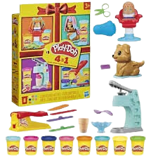 Hasbro - Playdoh Playset 4 in 1