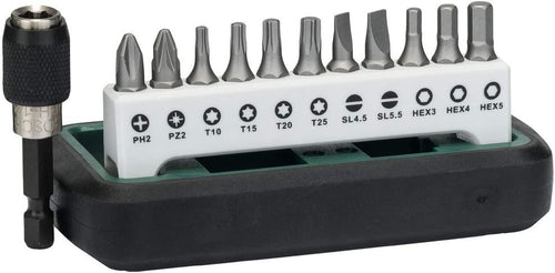 BOSCH - COMPACT SET BIT 12 PZ STANDARD MISTO ATTACCO 1/4