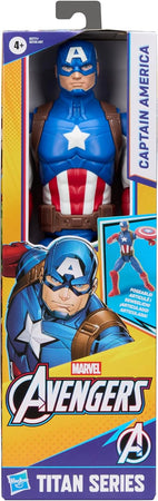 Hasbro - Personaggio Marvel Titan Series, Captain America