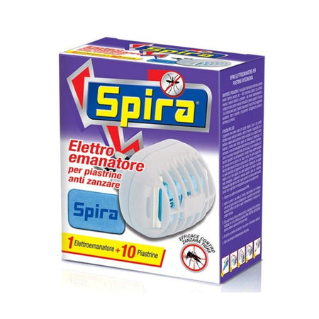 Emanatore antizanzare elettrico con presa da muro + 10 piastrine
