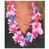 Collana con fiori e piselli colorati per festa di addio al nubilato hot party sexy gadget per adulti 18+