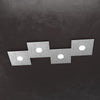 Plafoniera moderna Top Light ECCENTRIC 1156 4L GX53 LED metallo lampada parete soffitto