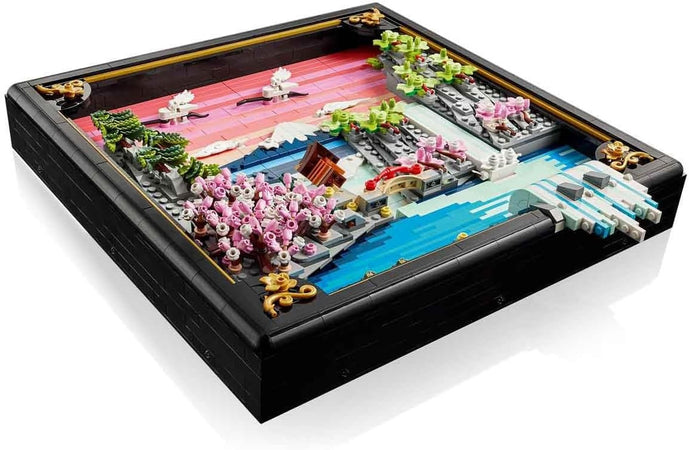 Lego Art - Paesaggio Giapponese con Ciliegi Fioriti 31218