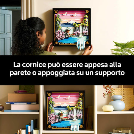 Lego Art - Paesaggio Giapponese con Ciliegi Fioriti 31218