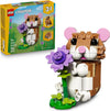Lego Creator - Simpatico Criceto con Fiore 3 in 1 - 31376