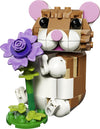 Lego Creator - Simpatico Criceto con Fiore 3 in 1 - 31376